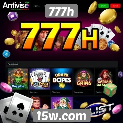 777h oferece variedade de jogos online e apostas